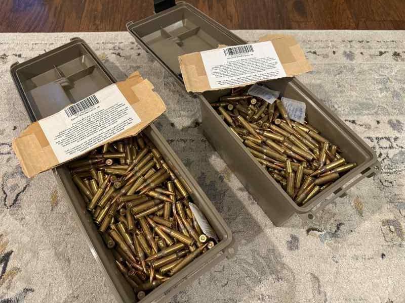 7.62x51 149gr M80 Nato, Lake City 500 or 1000 rds