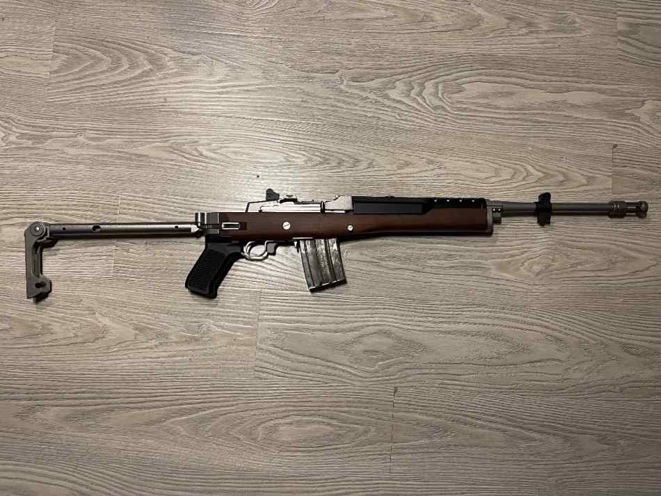 Ruger mini-14 GB with folding stock