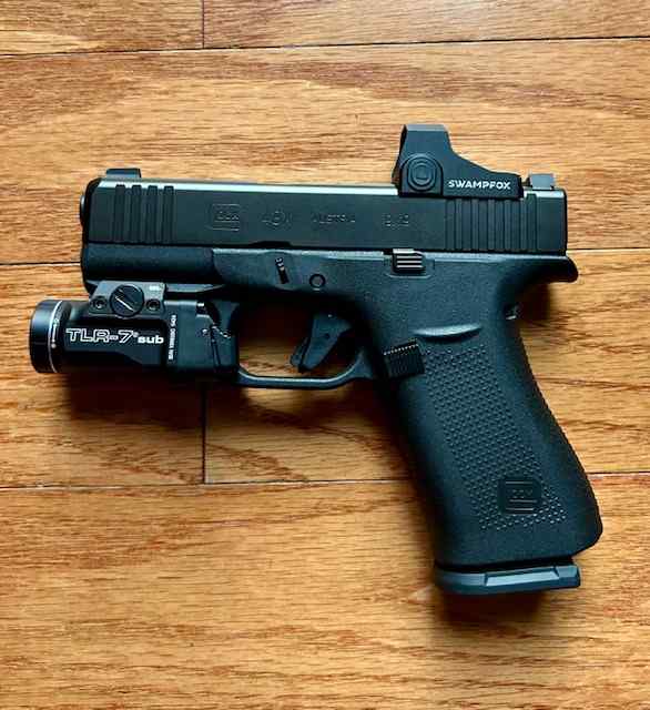 Glock 43x MOS w/ Red dot &amp; TLR-7 Sub