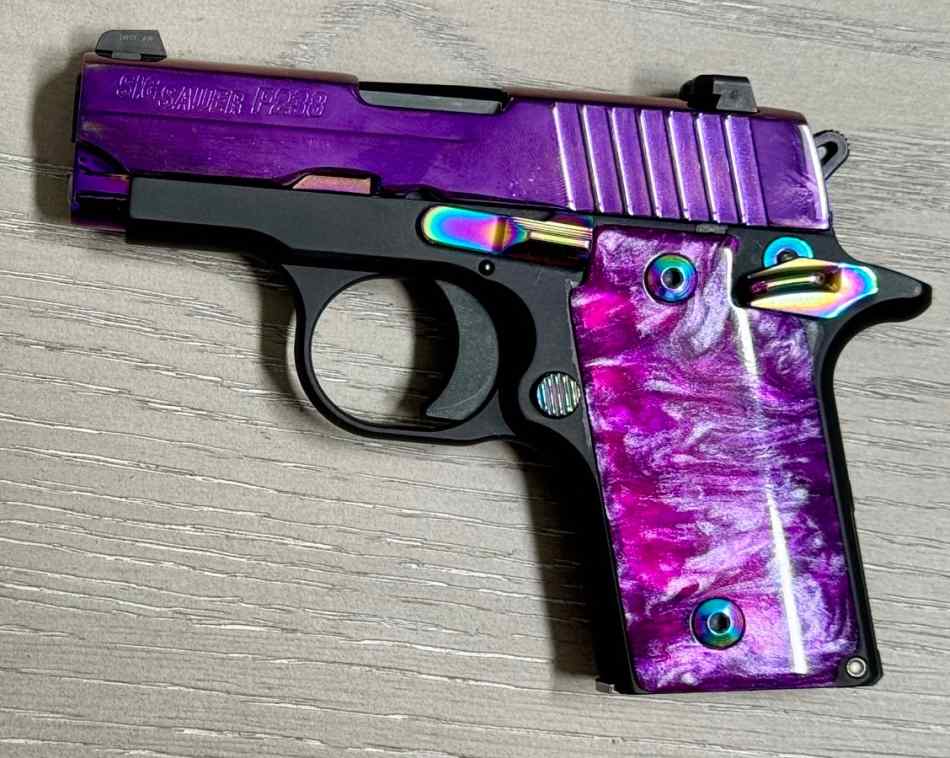 Sig P238 Special edition Purple Pearl 