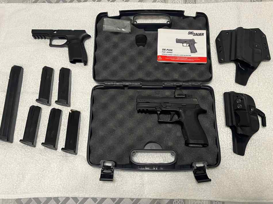 Sig P320 3.9in 9mm with Romeo-1-Pro Red Dot