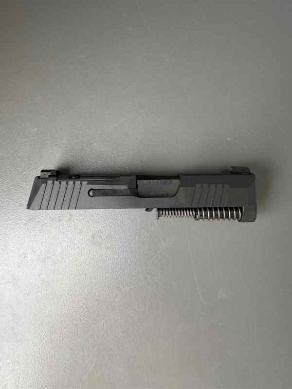 P365 OEM complete slide with optic cut 