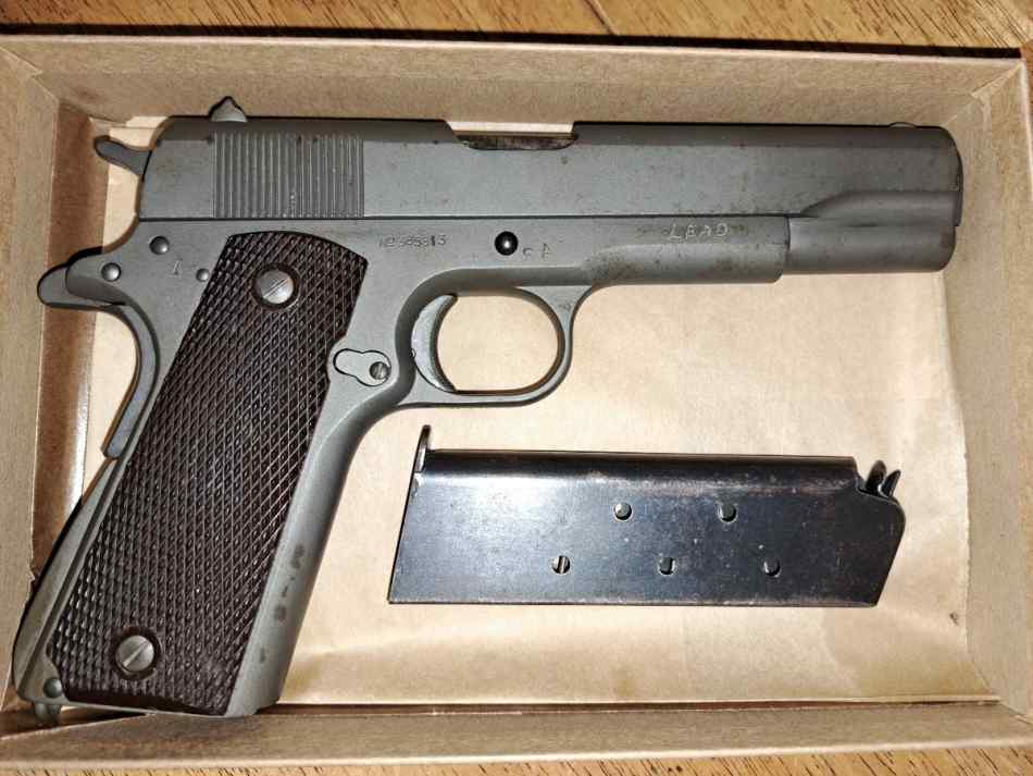 1918 Colt M1911 / M1911A1 45 ACP USGI FS/FT