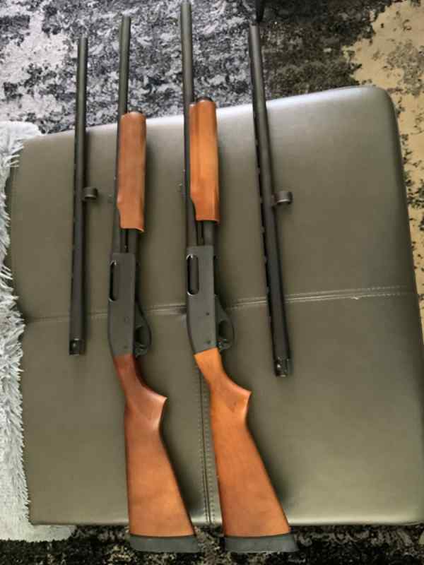 Remington Magnum 12 &amp; 20 Gauge Shotguns W/Extras