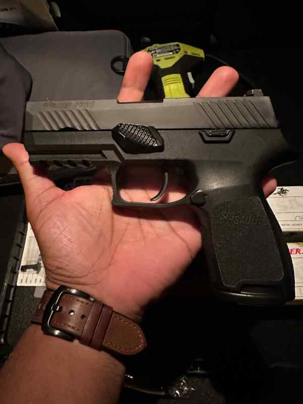 Sig P320 Compact 45ACP with Ammo