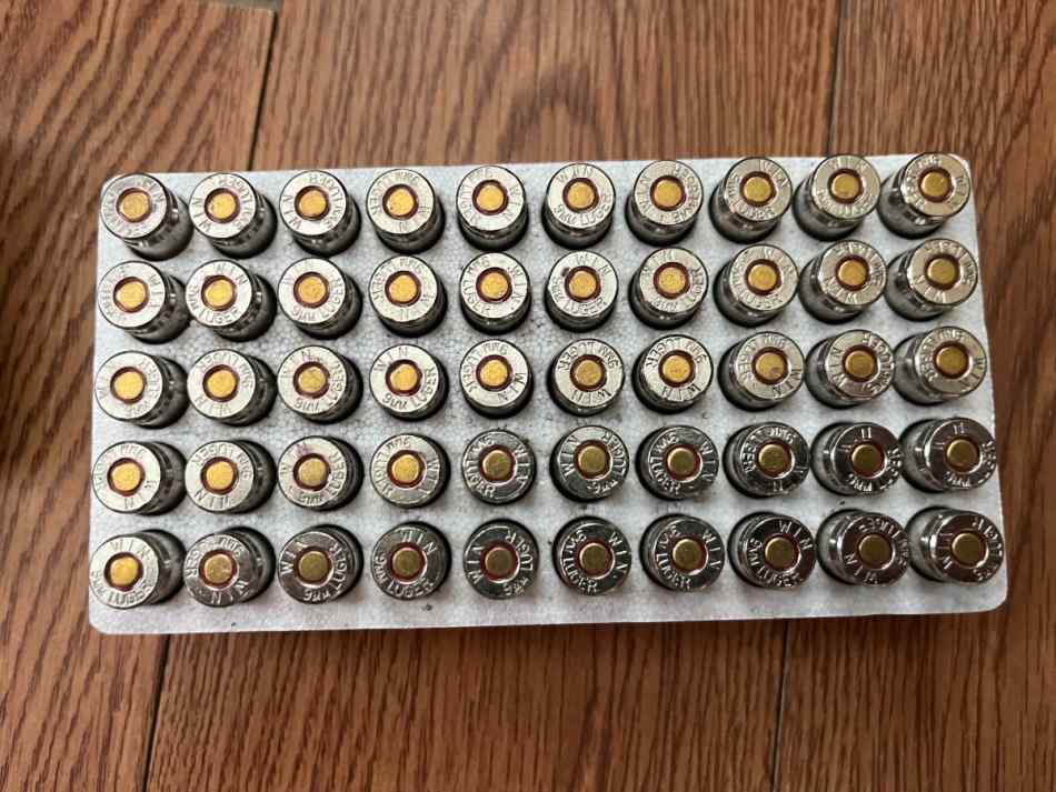 Winchester Ranger One 9mm ammo