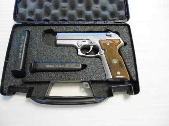 Beretta Cougar 40 S&amp; W -  Inox. - New. 