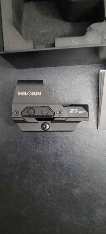 Holosun hs510c reflex sight, excellent condition 