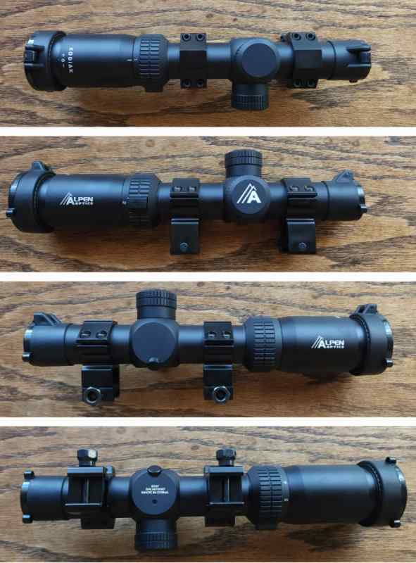 Alpen Optics - Kodiak 1-4x rifle scope