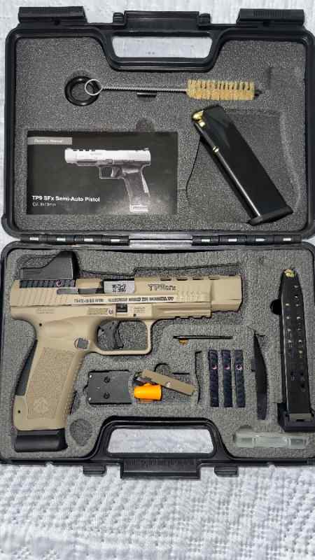 Canik TP9 SFX w red dot