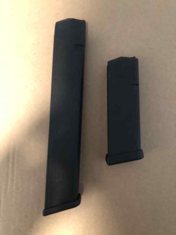 2 Glock pro mags 15 n 30 and Canik tp series 18