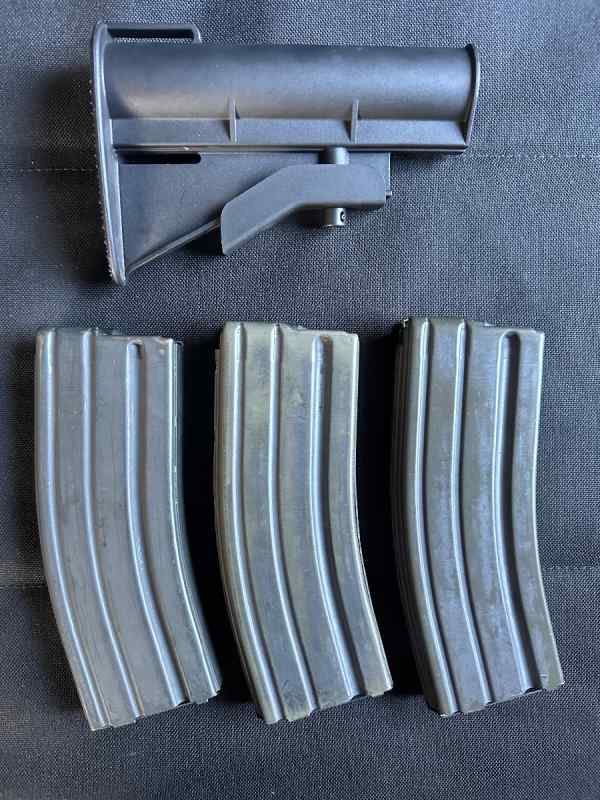 B5 systems CAR15 stock &amp; Pre Ban USGI mags