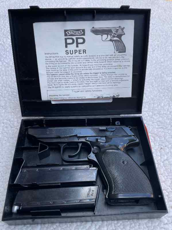 Walther PP Super 9mm Ultra