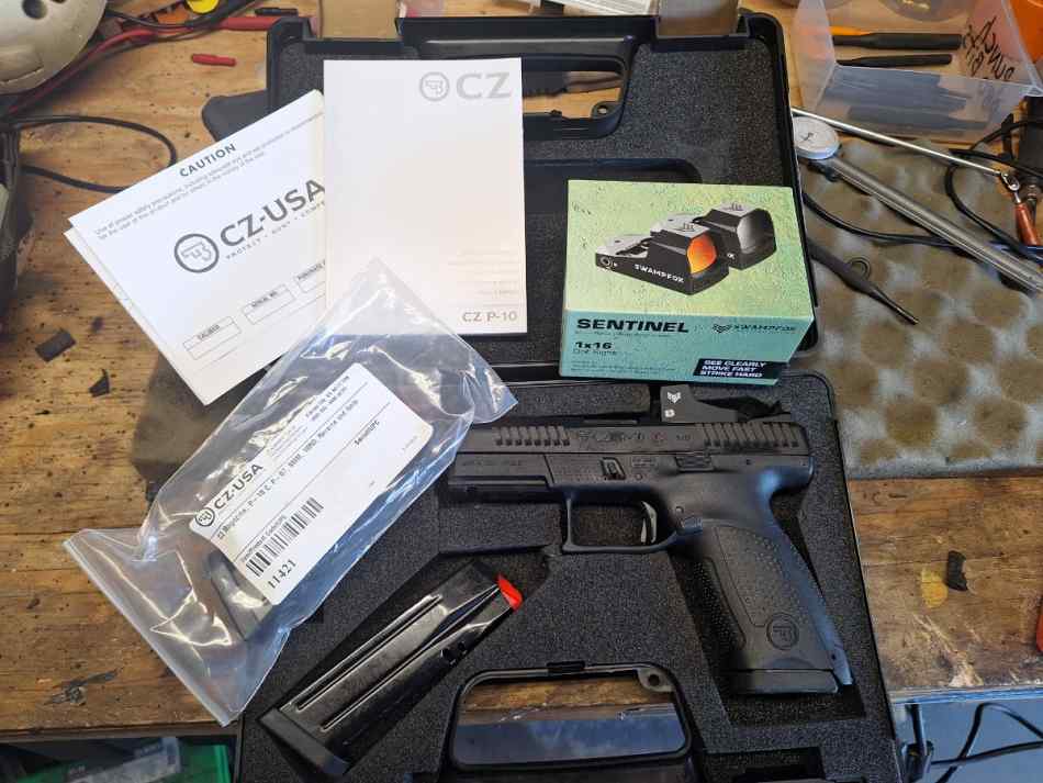 CZ P10C OPTIC READY F/S, F/T