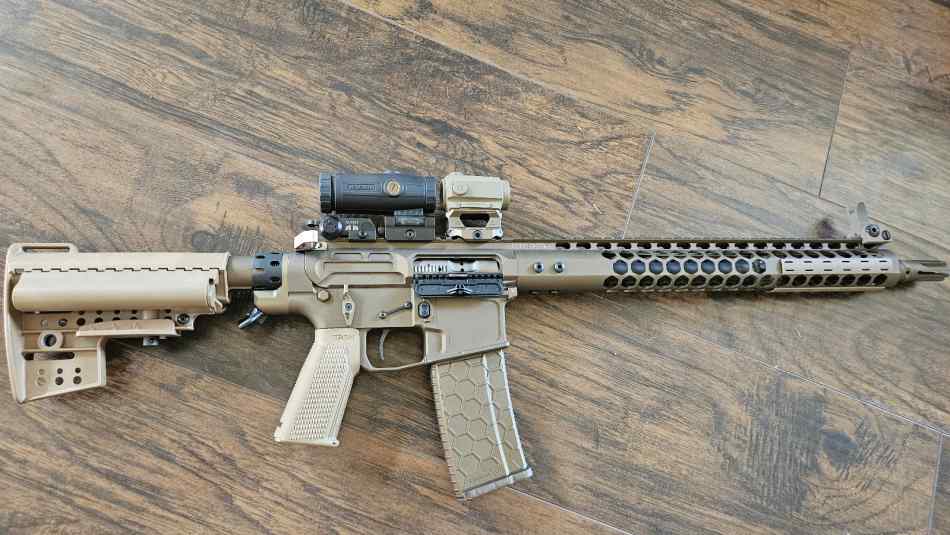 Custom 17 Design AR Build Burnt Bronze Nice Parts