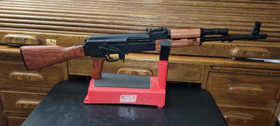 223,Russian Saiga,folding stock or wood AK47 