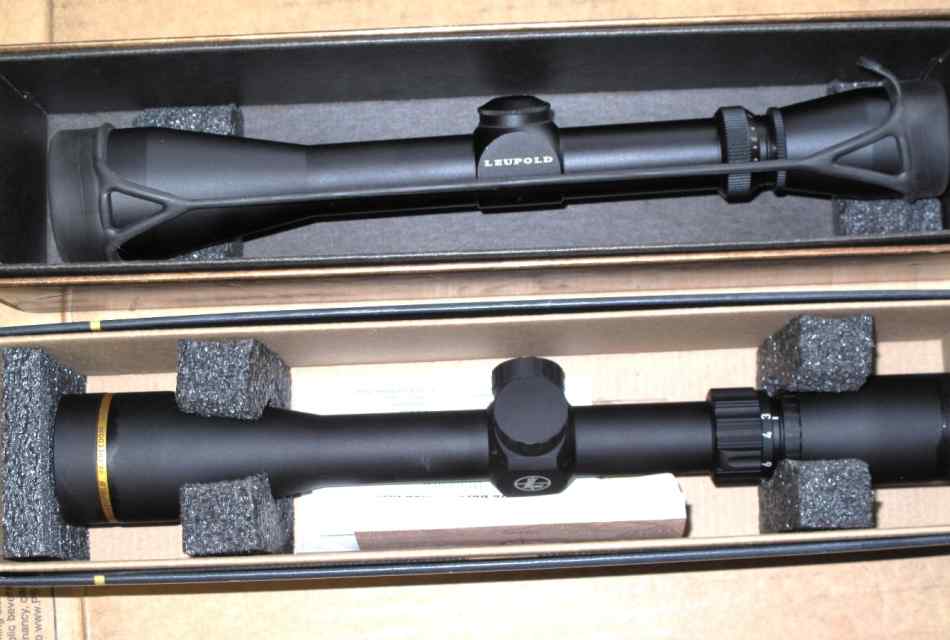 Two Leupold 3X9 rifle scopes for sale