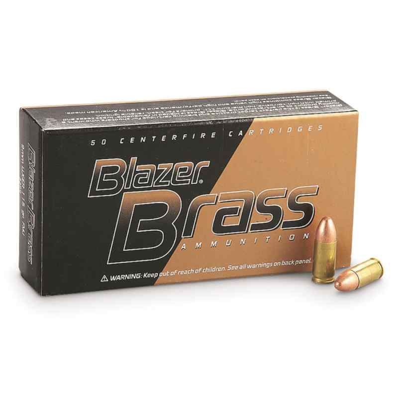 ==9mm 115 gr BLAZER BRASS 1K ROUNDS==