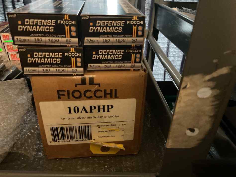 Fiocchi 10mm 180gr JHP