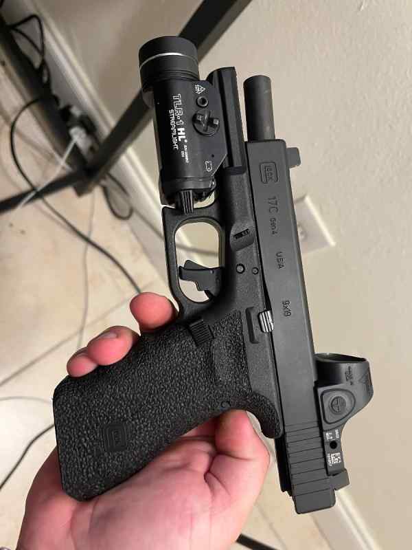 G17C factory ported,SRO, Apex Trigger&amp;trijicon NS