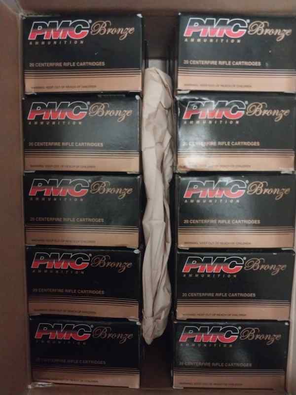 Case of PMC Bronze 223 for trade only for 45acp