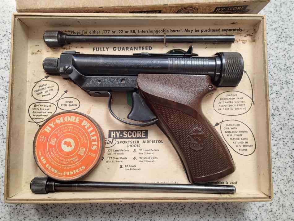 Hy-Score Sportster Air Pistol - Model 803