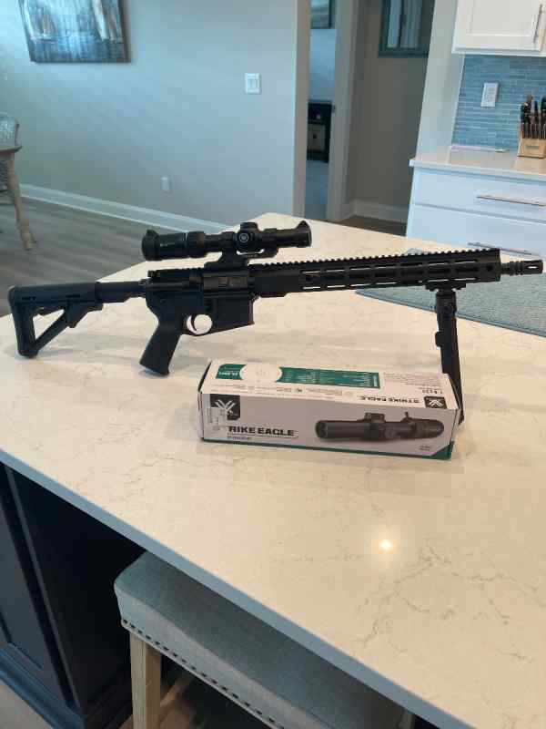 PSA AR 15 5.56 with Vortex Scope