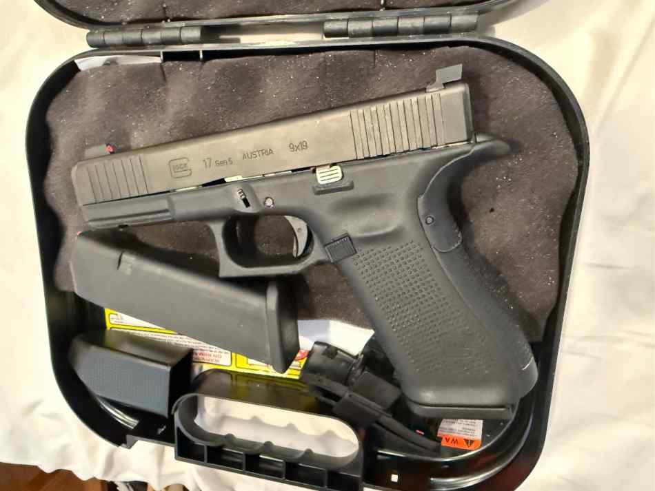 Glock 17 gen5 Trijicon HD sites