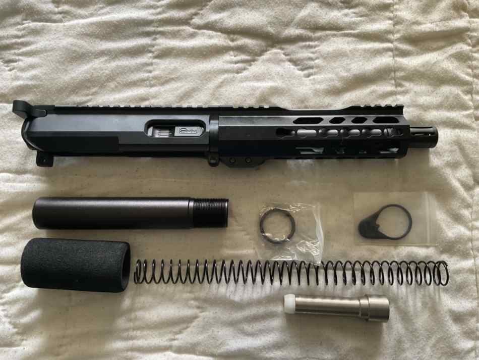 AR9/ 9mm Upper Kit 7.5”