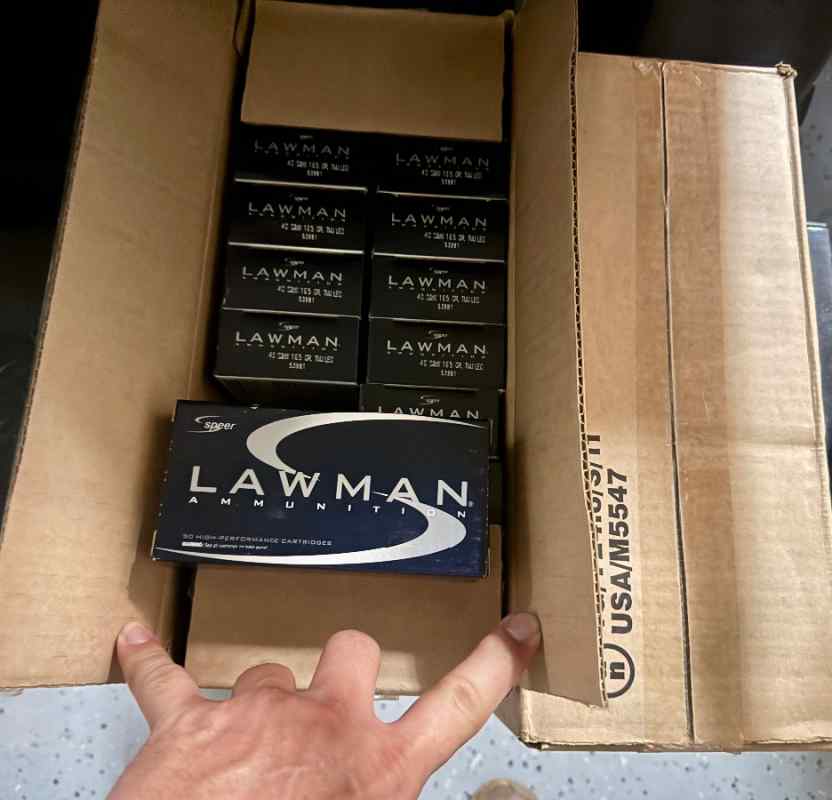 Speer Lawman .40 S&amp;W 165 gr TMJ