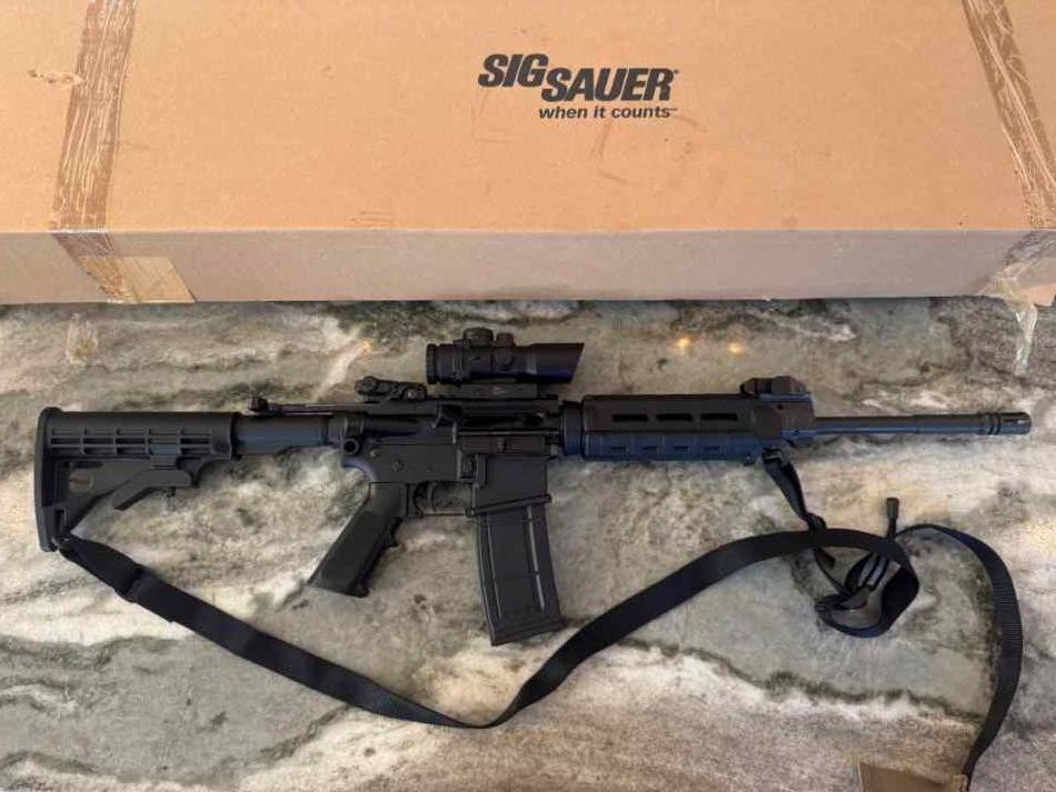 AR15 Sig M400 5.56  Sport Sig illuminated Sight