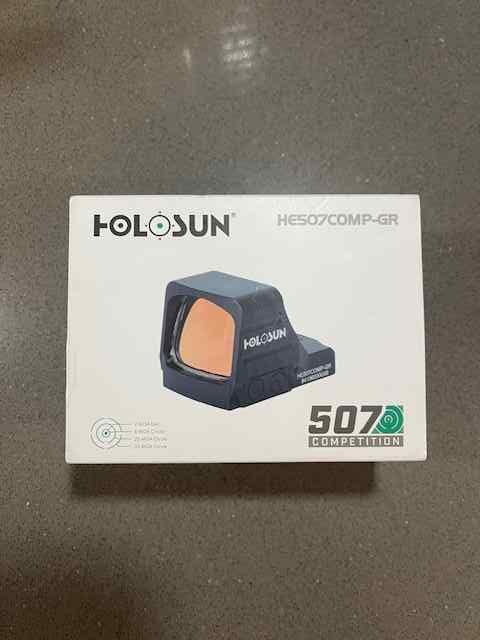 Holosun 507c Green. NEW