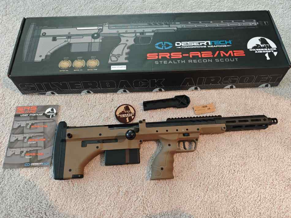 Silverback srs -a2/m2 airsoft sniper 16 inch