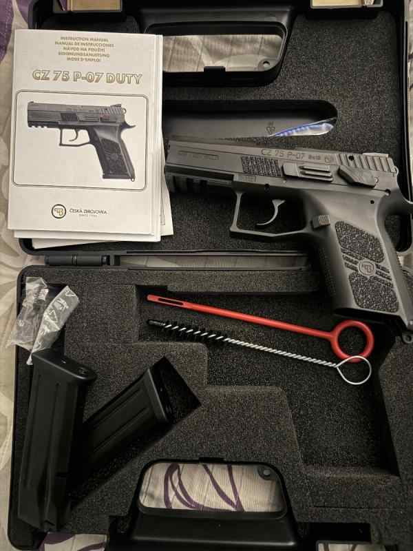 CZ 75 P-07 DUTY 9mm