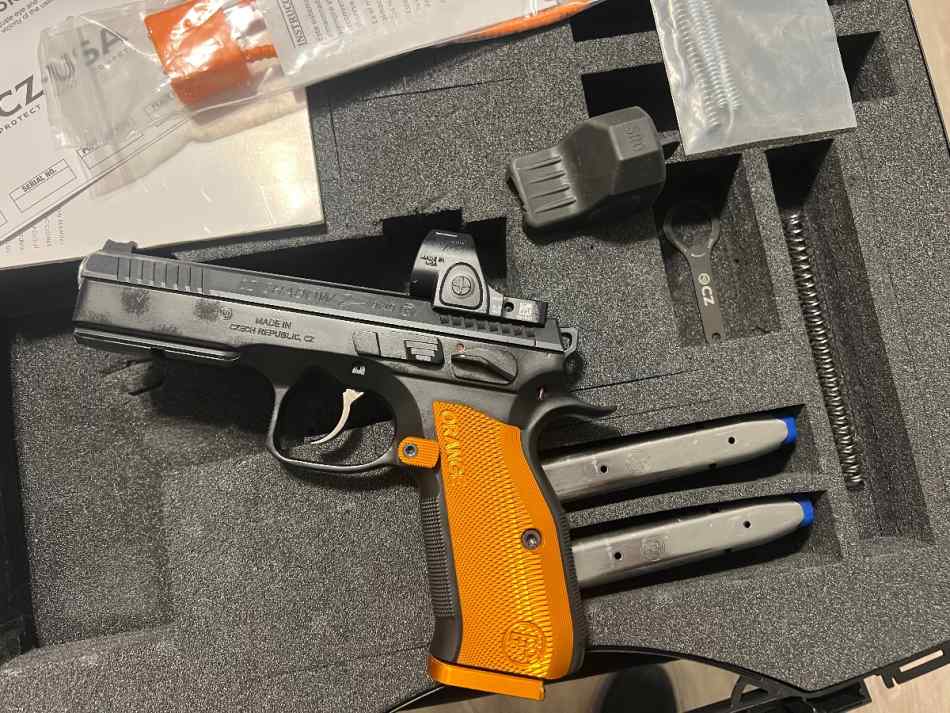 Cz Shadow 2 Orange SRO 5 MOA