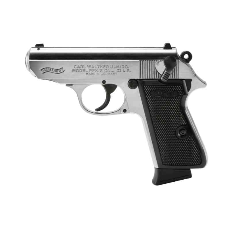 WALTHER   PPK/S  .22 Lr   NICKEL   NEW  UN- FIRED