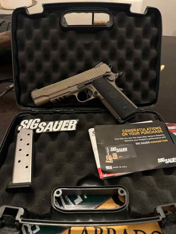 WTT Sig Emperor Scorpion 1911