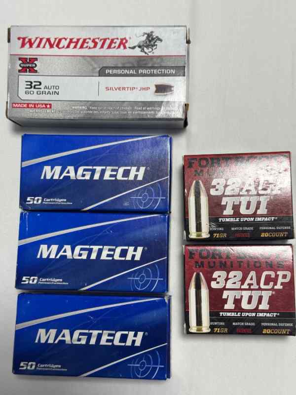 32 ACP Ammunition