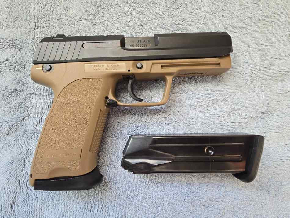 HK USP 45 taupe/FDE