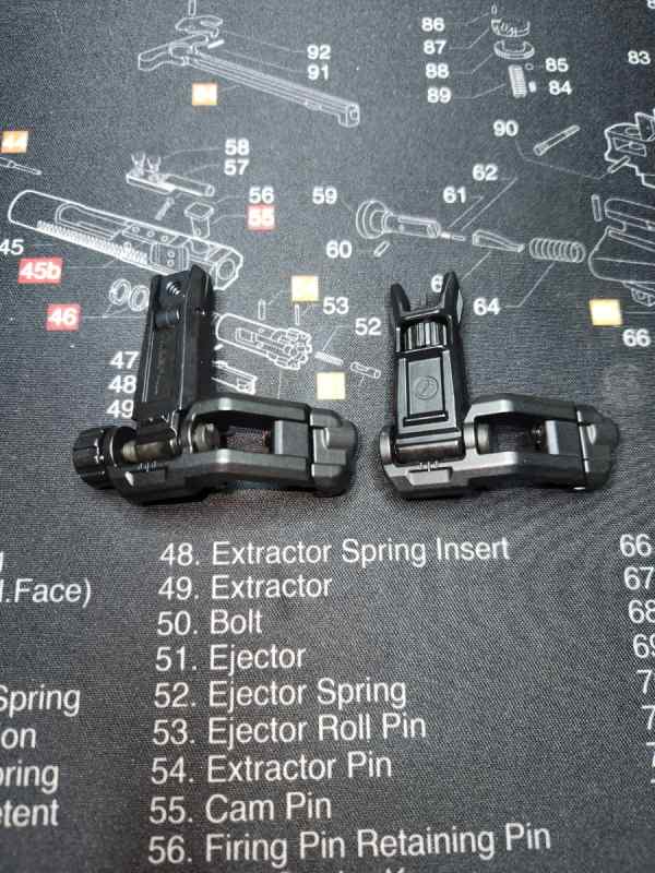 Magpul MBUS Pro Offset Iron Sights