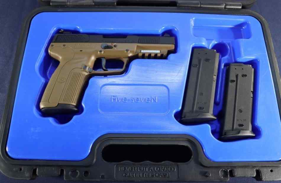 FN Model FIVE SEVEN Pistol 5.7X28MM FDE