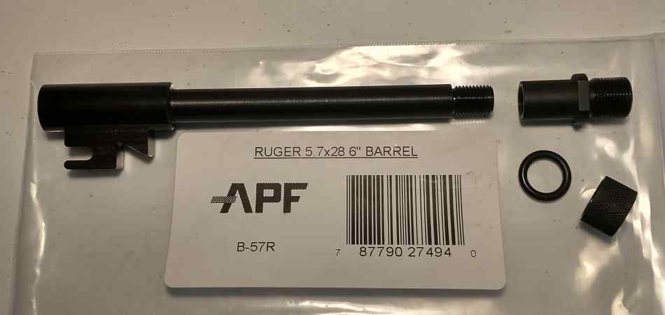 5.7 Threaded-Barrel for Ruger-57 Pistol New/Unused