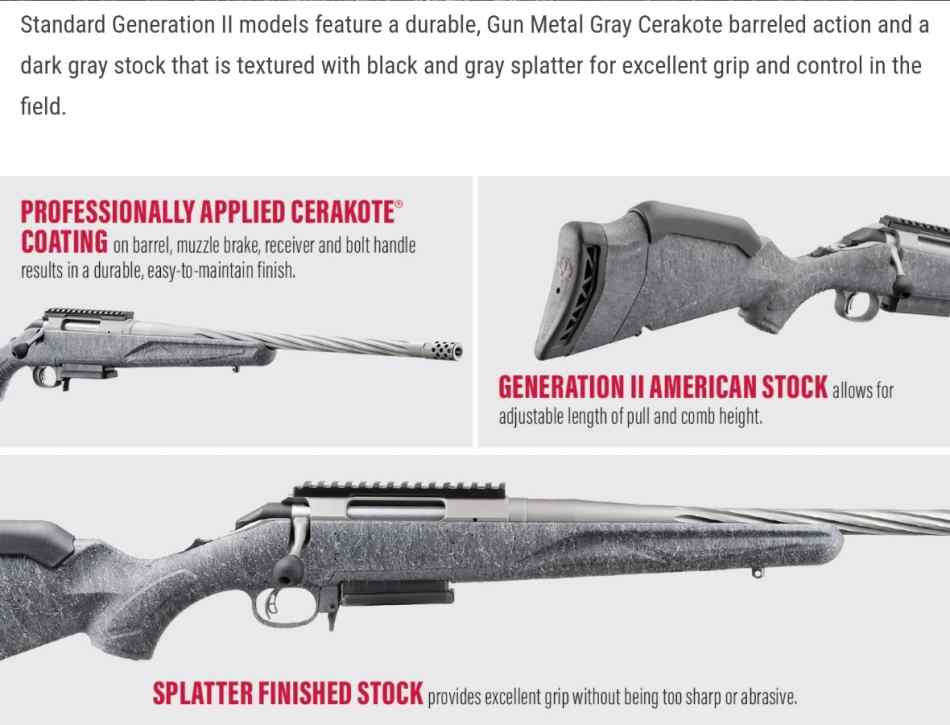 Ruger American Gen 2 Stock/ Chassis 