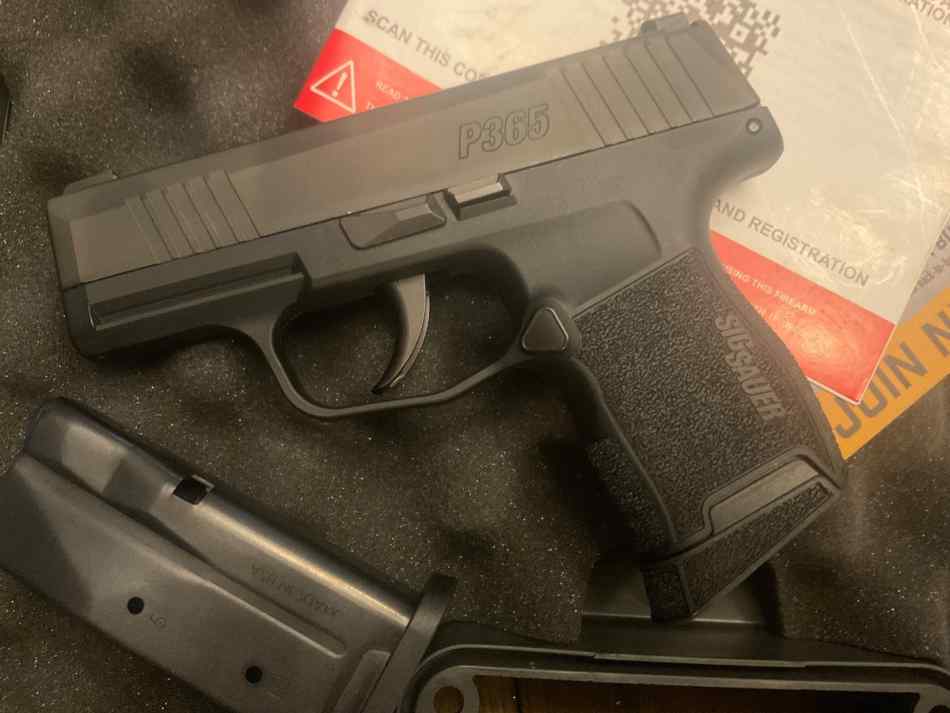 Sig P365 9mm Like New Unfired