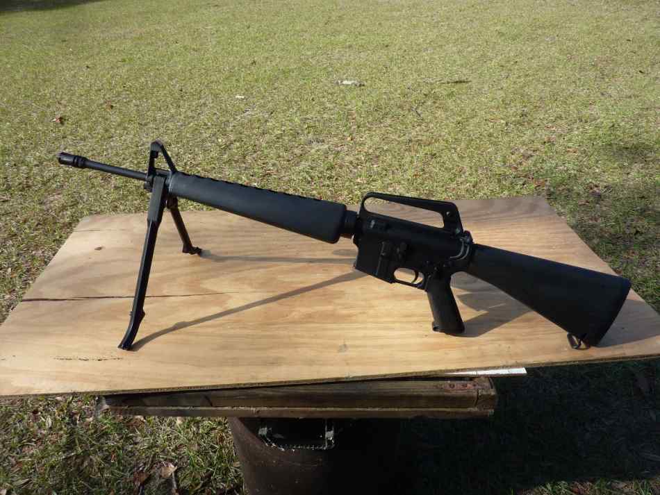 M16A1 semi, Reproduction, chrome lined, test fired