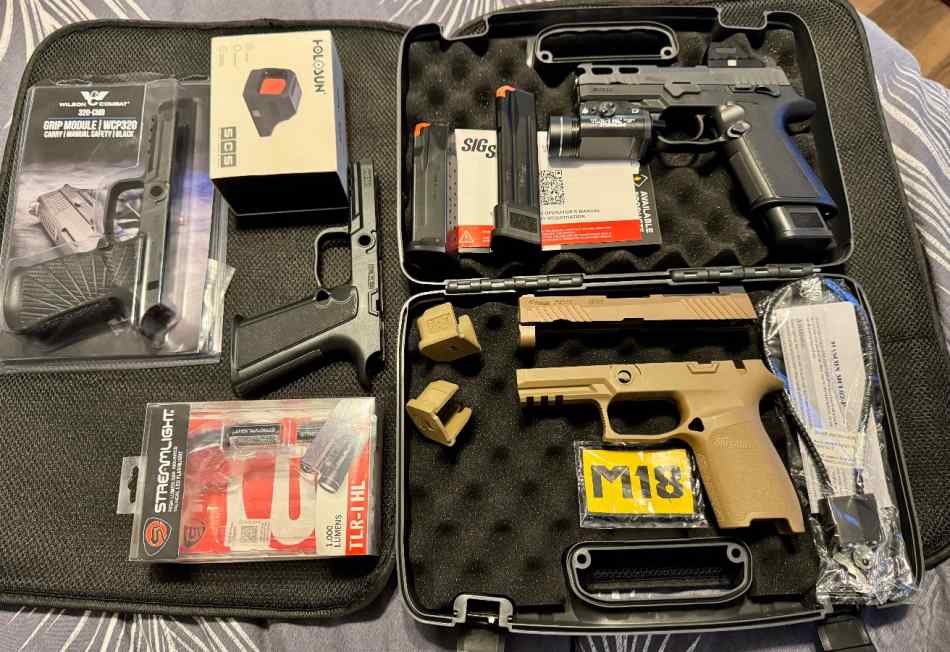 P320 M18 with extras