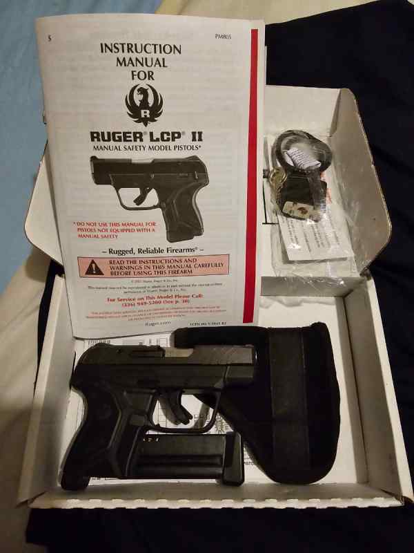 Ruger LCP2 22lr pocket pistol 