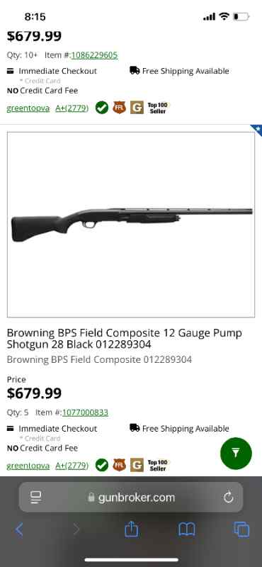 Browning Bps 12 ga 