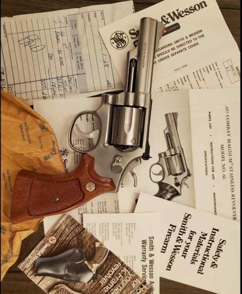 *** 1982 S&amp;W Model 66-2 Combat Magnum 3T ***