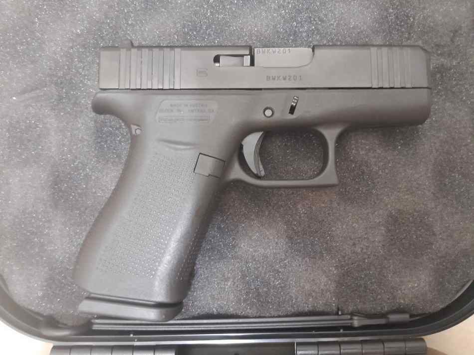 Glock 43x + 6 mags